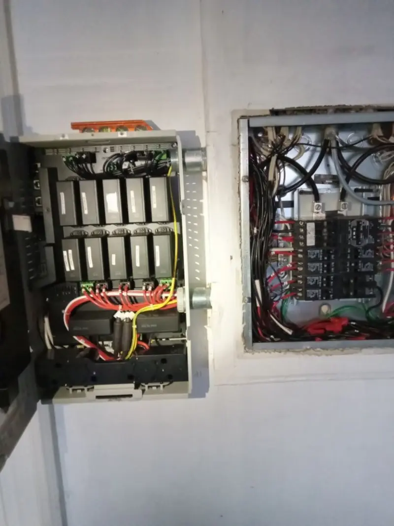 Electrical panel upgrade completed for Indoor Lighting Installation in Ocean Springs